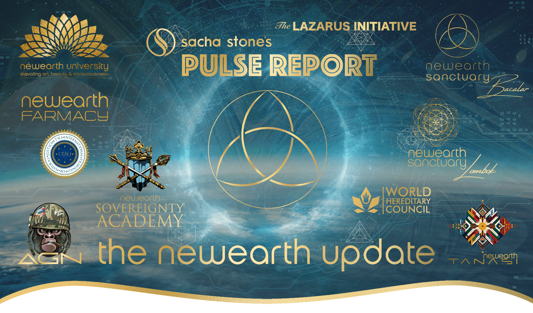 Sacha Stone's Pulse Report — The NewEarth Update